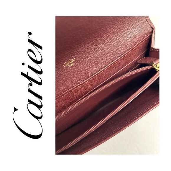 Cartier 💯 Authentic Front Flap Wallet - Picture 5 of 7